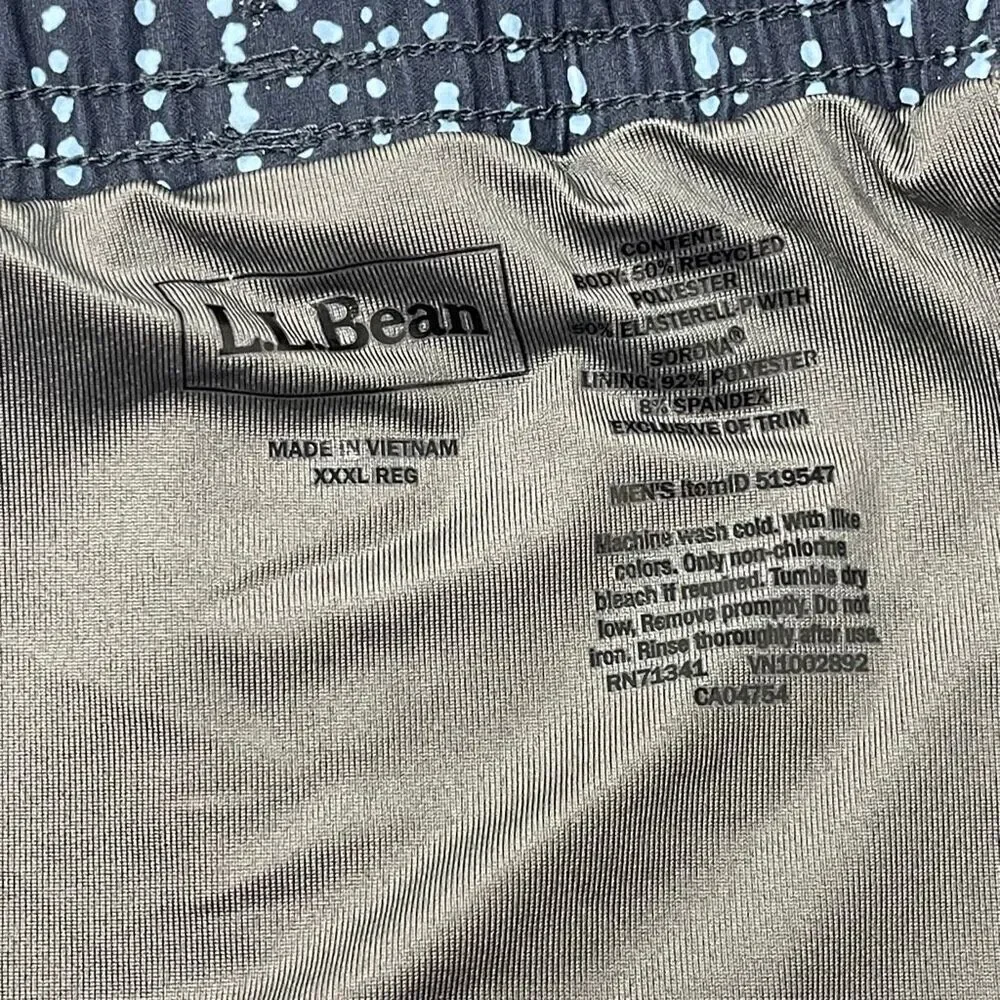 L.L. Bean Vacationland Stretch Swim Trunk 8